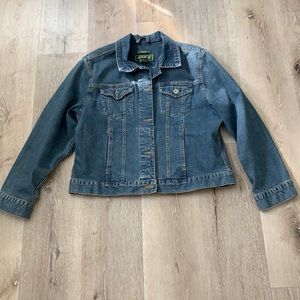 Eddie Bauer Jean jacket size large